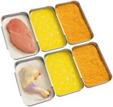 Navaris Stainless Steel Breading Tr