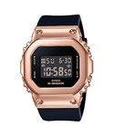 Casio G-Shock GM-S5600PG-1DR Rose Gold Digital Dial Black Resin Strap WoMen's Watch Shock And 200M Water Resistant G1070