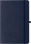 Eccolo World Traveler Cool Jazz Journal, Navy Blue, 6 X 8-Inch (BC401L)