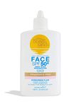 Bondi Sands SPF 50+ Fragrance Free – Tinted Face Fluid 50mL | UVA & UVB Protection | Suitable for Sensitive Skin | Vegan + Cruelty Free | 50ml/1.69 FL Oz