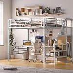 GM Ultra Full Size Loft Bed with De