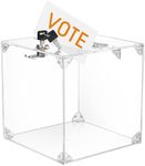 MaxGear Acrylic Donation Box with L