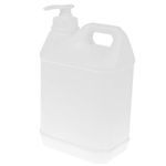 Hand Soap Pump Dispenser 2. 5L Pump Bottle Dispenser Jug Empty Shampoo Bottles Refillable Hand Soap Container for Dish Soap Liquid Soap Shower Gel Empty Pump Bottles