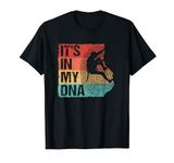 Bouldering Climber Rock Climbing Climbers It's In My DNA T-Shirt