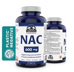 Premium NAC (N-Acetyl Cysteine) 600mg 150 Capsules - Superior Respiratory & Immune Support - A Plastic Negative Product Formulated & Made in Canada