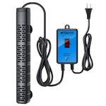 HiTauing Aquarium Heater, Upgraded 300W/500W Fish Tank Heater with Intelligent Leaving Water Automatically Stop Heating and Advanced Temperature Control System, Suitable for Saltwater and Freshwater