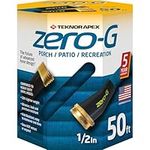 APEX 4007-50 1/2" X 50' Zero-G Porch, Patio and Recreation Water Hose 1/2" X 50'