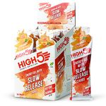 HIGH5 Slow Release Energy Gels - Low Gi Sports Gel with Ocean Minerals - Easy Digest & Natural Fruit Juice - Slow Release Energy Supply for Running, Cycling and Endurance (Orange, 14 x 62g)