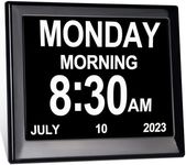 TSITSC Dementia Clock, 8" Day Date 
