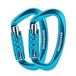 Heavy-Weight Carabiner Clip D Ring 