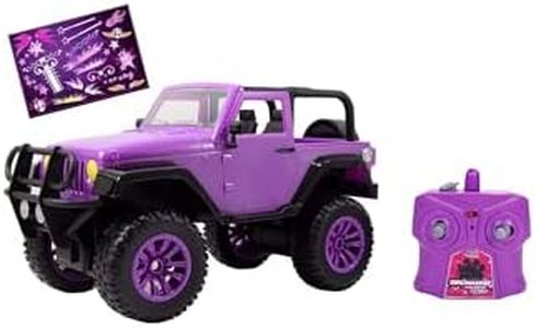 Jada Toys GIRLMAZING Big Foot Jeep R/C Vehicle (1:16 Scale), Purple