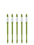 SUStee Watering Indicator for plants (Set of 5, Medium, Green) - Smart Watering for All Plants, Works in All Soils | Minimalistic Design, Easy-to-Use, No Batteries | 100% Made in Japan