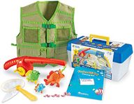 Learning Resources Pretend & Play Fishing Set, Fishing Pole & Tackle Box Toy, 11 Pieces, Ages 3+