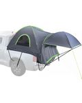 VEVOR Pickup Truck Tent, Fits 8.0-8.2 ft Truck Tents for Camping, Waterproof PU2000 2-3 Person Sleeping Truck Bed Tent, Sturdy Truck Bed Camper Shell with Expandable Awning, Rainfly, Storage Bag