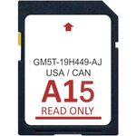 2024 Latest Version Navigation sd Card Fits Ford/Lincoln Newest GPS Card Updated A15 USA Canada Map-GM5T-19H449-AJ