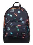 Quiksilver Everyday Poster Backpack, Maxthefull Black