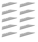 Bosch Professional ten replacement blades for folding knife (incl. trapezoid blades, one-hand dispenser, safety transport box)