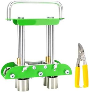 2 Station Roller Bender, 0-90° Bending Angle Sheet Metal Roller Bender Fit with 8 Inch Shears, Standing Seam Roofing Tools with Aluminum Alloy Handle