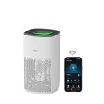 Qubo Smart Air Purifier Q200 by Hero | Up to 200 Sq. Ft.| True HEPA H13 | Removes 99.99% Dust, Allergens, Smoke, Virus & PM2.5 | 150 m³/h CADR |5-Stage Filter|App & Voice Control| 9000 Hrs Filter Life