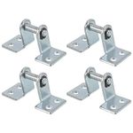 PATIKIL Cylinder Connecting Rod Splint Mounting Bracket, 4 Pack MAL Pneumatic Parts Cylinder Installation Stand for 16mm Cylinder Dia.