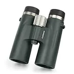 12x42 HD Binoculars for Adults and Kids - 18.5mm Large View Eyepiece,BAK4 Roof Prism FMC Lens Binocular with Low Light Vision for Bird Watching,Hunting,Concerts,Travel,Wildlife (Army Green)