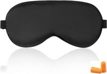 Sleep Masks & Blindfold，Super-Smooth Eye mask for Sleeping，Suitable for Travel, nap, Night Sleep,for Men Women Children Sleeping mask (Black)