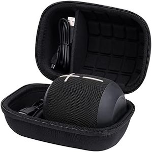 Per Ultimate Ears UE Wonderboom 1 / Wonderboom 2 / Wonderboom 3 Altoparlante Wireless Bluetooth EVA Borsa da viaggio Custodia caso scatola di Khanka (nero)