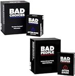 BAD PEOPLE & Bad Choices Mega Games Bundle - Both Base Games + Expansion Packs