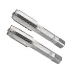 CoCud Hand Threading Taps, M12 x 1 Thread, Metric Alloy Tool Steel Screw Tapping Taper Bottom Tap - (Applications: for Machine Thread Repair), 1-Pair