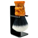 Parker Safety Razor, THE SOLAR STORM Ultra Soft Synthetic Shaving Brush with Stand
