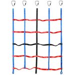 letsgood Climbing Cargo Net, Outdoor Play Sets & Playground Equipment for Ninja Line, Jungle Gyms, Swing Set, Ninja Warrior Style Obstacle Courses