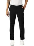 BLUE TYGA Office Joggers Lite for Men, Comfortable Trousers with Stretchablity Black