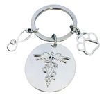 Infinity Collection Vet Tech Gift, Veterinarian Keychain, Veterinarian Graduation Gift, Veterinary Technician Gift, Appreciation Gifts