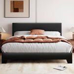 Allewie King Size Bed Frame with Ad