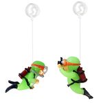 Qpets 2 Pcs Aquarium Floating Cartoon Diver Night Glow Resin Aquarium Decorative Items Fish Tank Aquarium Accessories All, Floating On Water Aquarium Decorative Item Ornament For Fish Aquarium