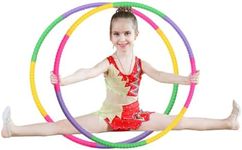 2Pcs 8 Sections Hula Hoop, Small Hu