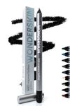 Wonderskin 1440 Longwear Black Eyeliner Pencil - Waterproof, Sharpenable Black Eyeliner Pencil and Smudge Proof Eye Liner Pencils (Liquorice)