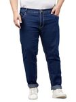 STUDIO NEXX Men's Stretchable Slim Fit Dark Cloud Jeans_VISTA11PLUS_DARKCLOUD_38