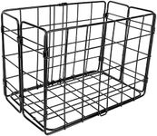 Wald 582 Rear Folding Bicycle Basket (12.75 x 7.25 x 8.5, Black)