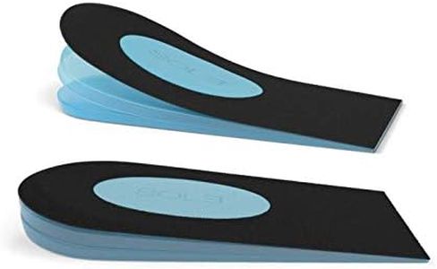 SOL3 Quick Lifts - Adjustable Heel Lift Shoe Cushion Insert, Height Increase Insole, Uneven Leg Length Discrepancy Balancer for Men & Women (0.5 Inch Lift)