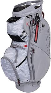 Sun Mountain Men's C-130 Supercharged Cart Bag '23 - Cadet/Gray Camo/Red