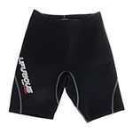 Amagogo Men 2mm Wetsuit Pants Shorts, Kayak Canoe Sailing Fishing - Black, XL