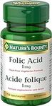 Nature's Bounty Folic Acid 1 mg 150