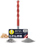 Alpen Multicut Drill Bit 9/32" Drill Bits for Versatile Drilling in Tiles, Masonry, Metal, Wood, and Plastic - Durable Carbide Tip Drill Kit with Hexagonal Shank (Hexagonal Shank, 9/32")