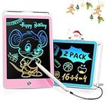 ORSEN 2 Pcs LCD Writing Tablet 8.5 Inch Drawing Board Writing Board for Kids 3 4 5 6 7 8 Year Old Girls Boys Toy,Drawing Tablet Kids Children Learning 3-8 Years Child Birthday Travel Birthday Gift