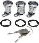 DVPARTS Set Of 3 Door Cylinder Lock