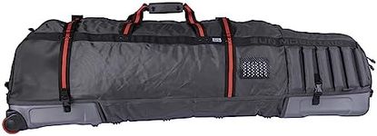 Sun Mountain 2023 Kube Travel Cover (Steel/Black/Rush Red)