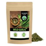 Wild garlic (125g, 4.4oz), bear garlic 100% natural, wild garlic leaves without additives, wild garlic spice