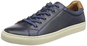 Hush Puppies Men's Colton Sneaker, Navy, 9 UK