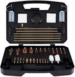 Boosteady Universal Gun Cleaning Kit Rifle Handgun Shotgun Cleaning Kit with Range Size Deluxe Portable Case for .17 .22 .243 .270 .30 .357 .40 .45 Cal 12GA 20GA